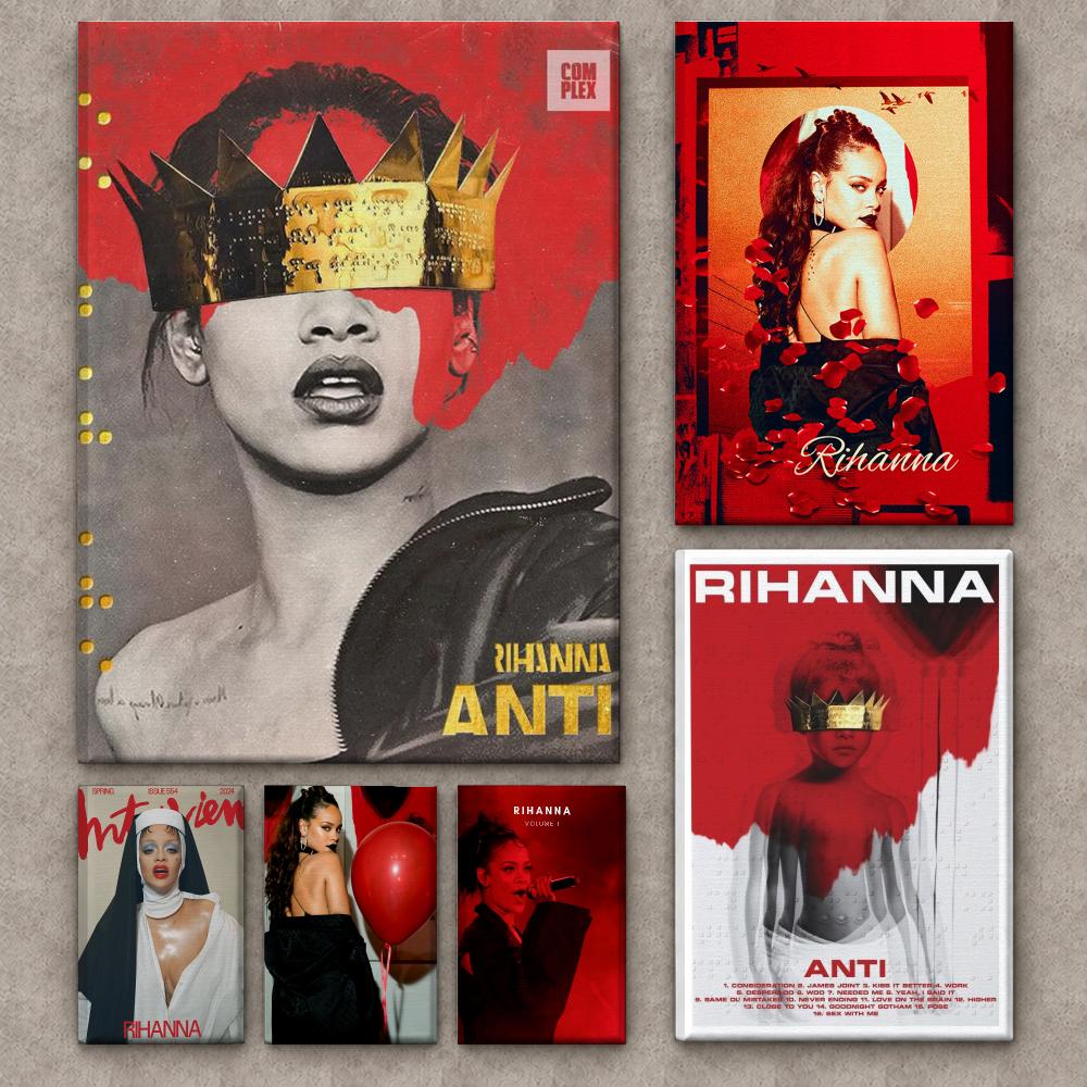 Singer R-RIHANNAs Beauty Poste - Canvas Wrap Ready recension och pris