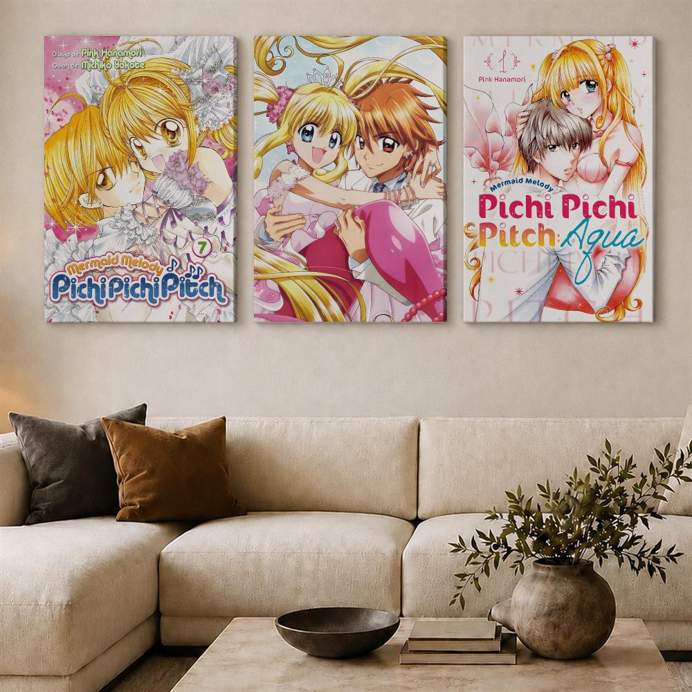 Anime Mermaid M-Melody Pichi P - Canvas Wrap Ready recension och pris