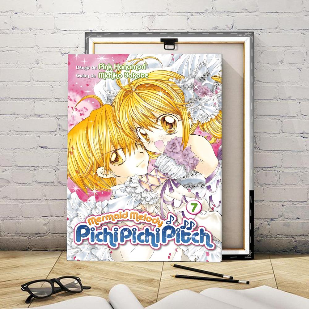 Anime Mermaid M-Melody Pichi P - Canvas Wrap Ready recension och pris