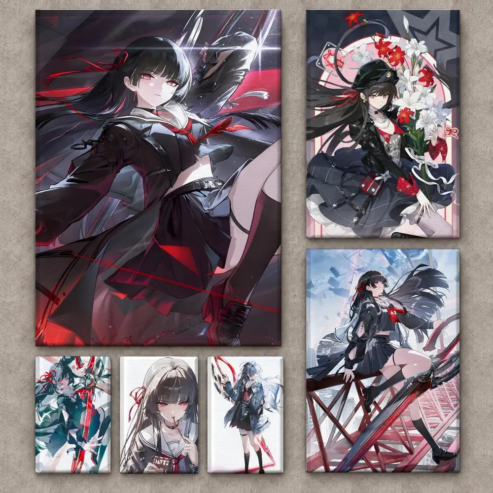 Game Chisa W-wuthering Waves P - Canvas Wrap Ready recension och pris