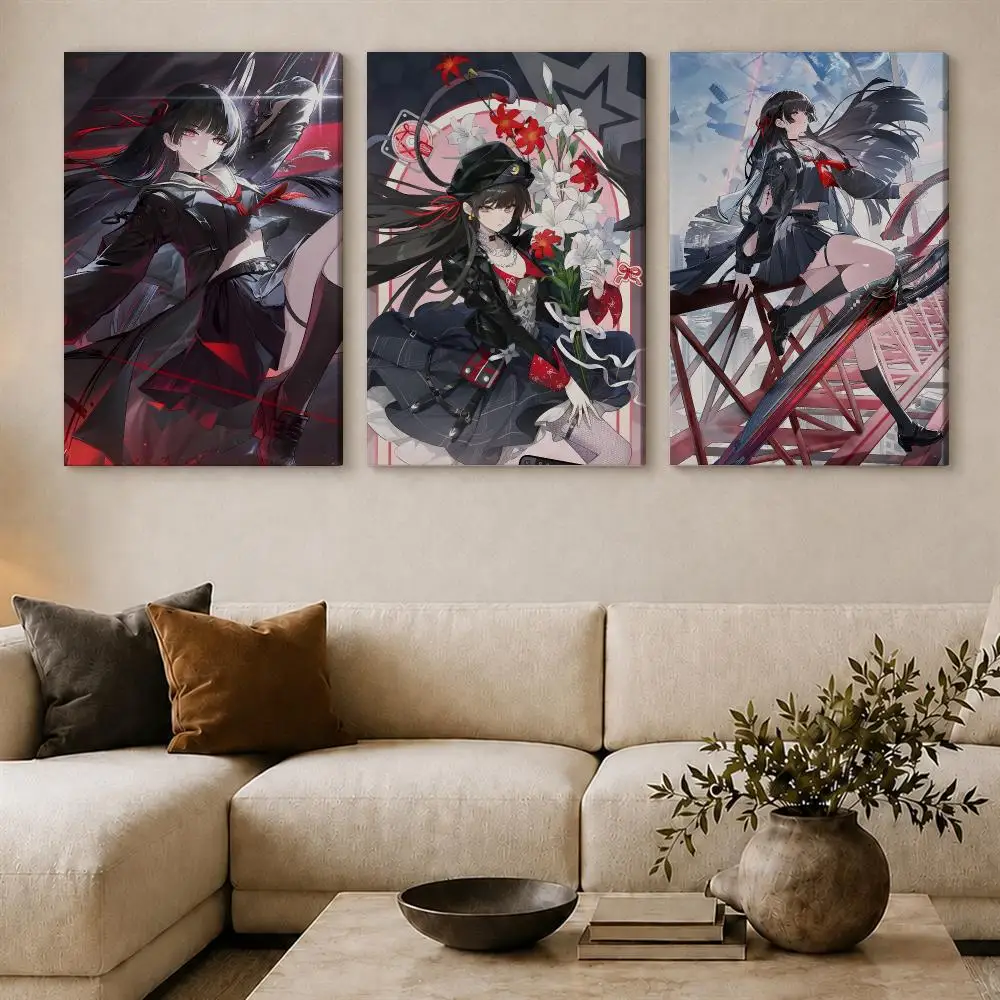 Game Chisa W-wuthering Waves P - Canvas Wrap Ready recension och pris
