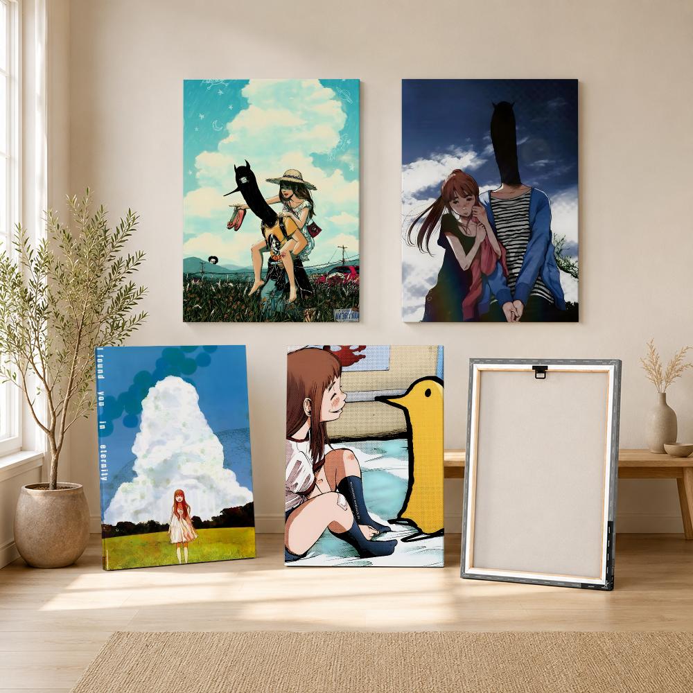 G-Goodnight Punpun Anime Paint - Canvas Wrap Ready recension och pris