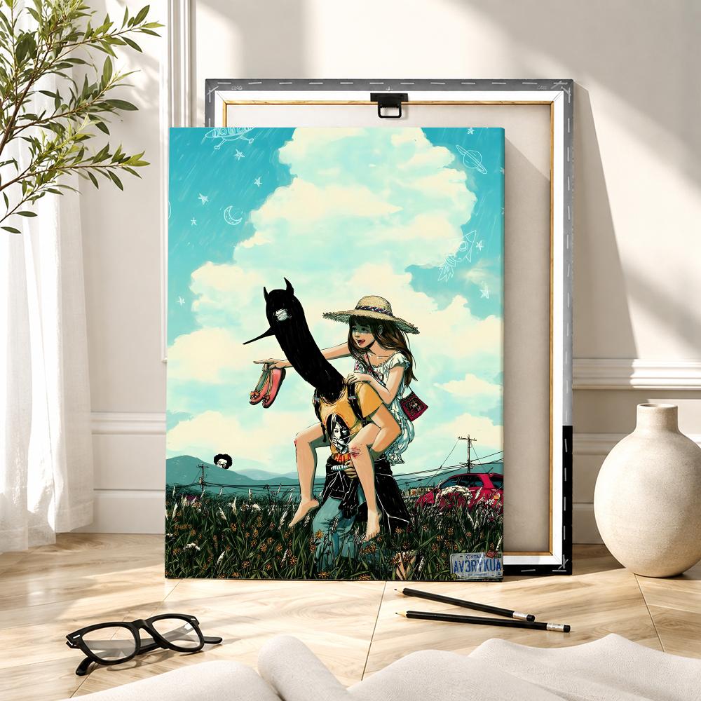 G-Goodnight Punpun Anime Paint - Canvas Wrap Ready recension och pris