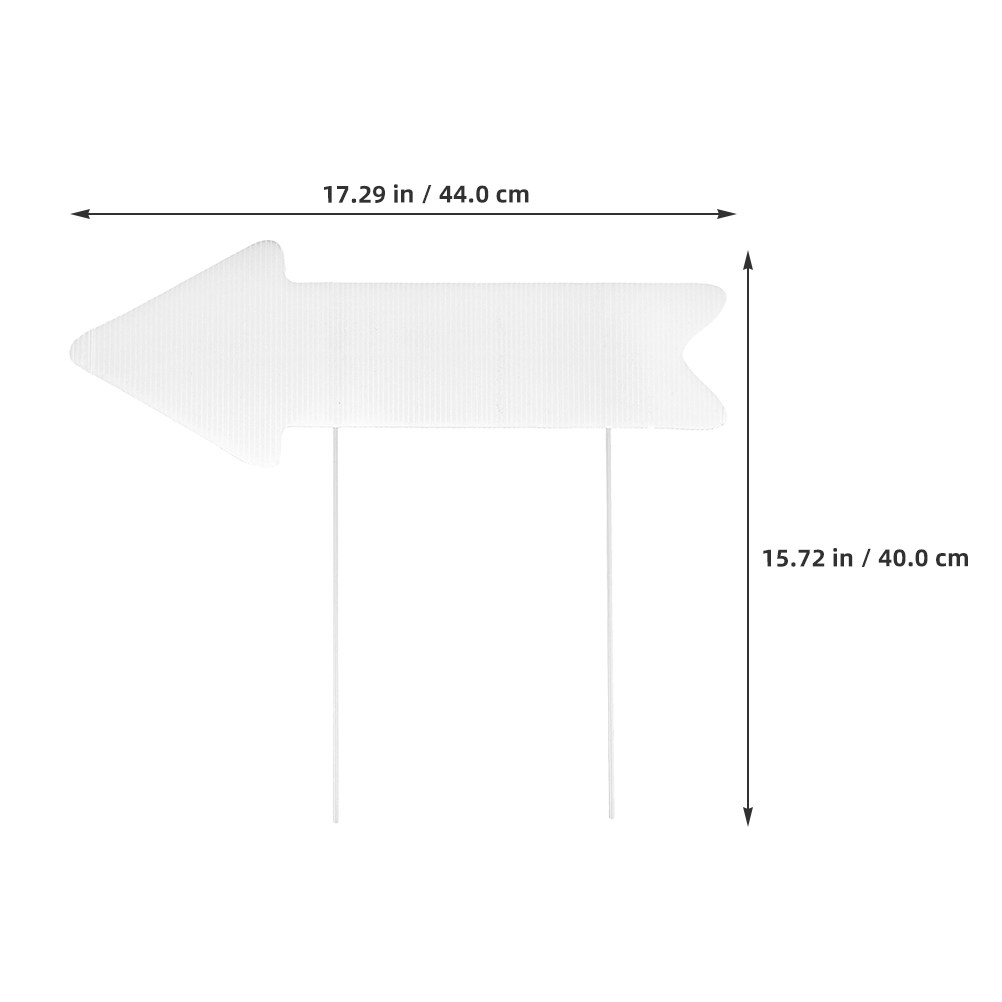 2Pcs Blank Yard Sign Corrugate - Yard Sign Blank recension och pris