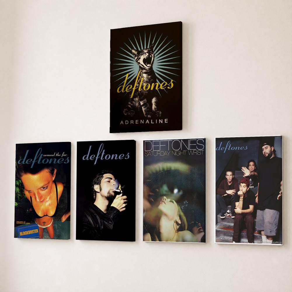 Rock Band D-Deftones Painting  - Canvas Wrap Ready recension och pris
