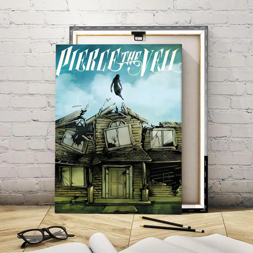 band P-Pierce The Veil Paintin - Canvas Wrap Ready recension och pris