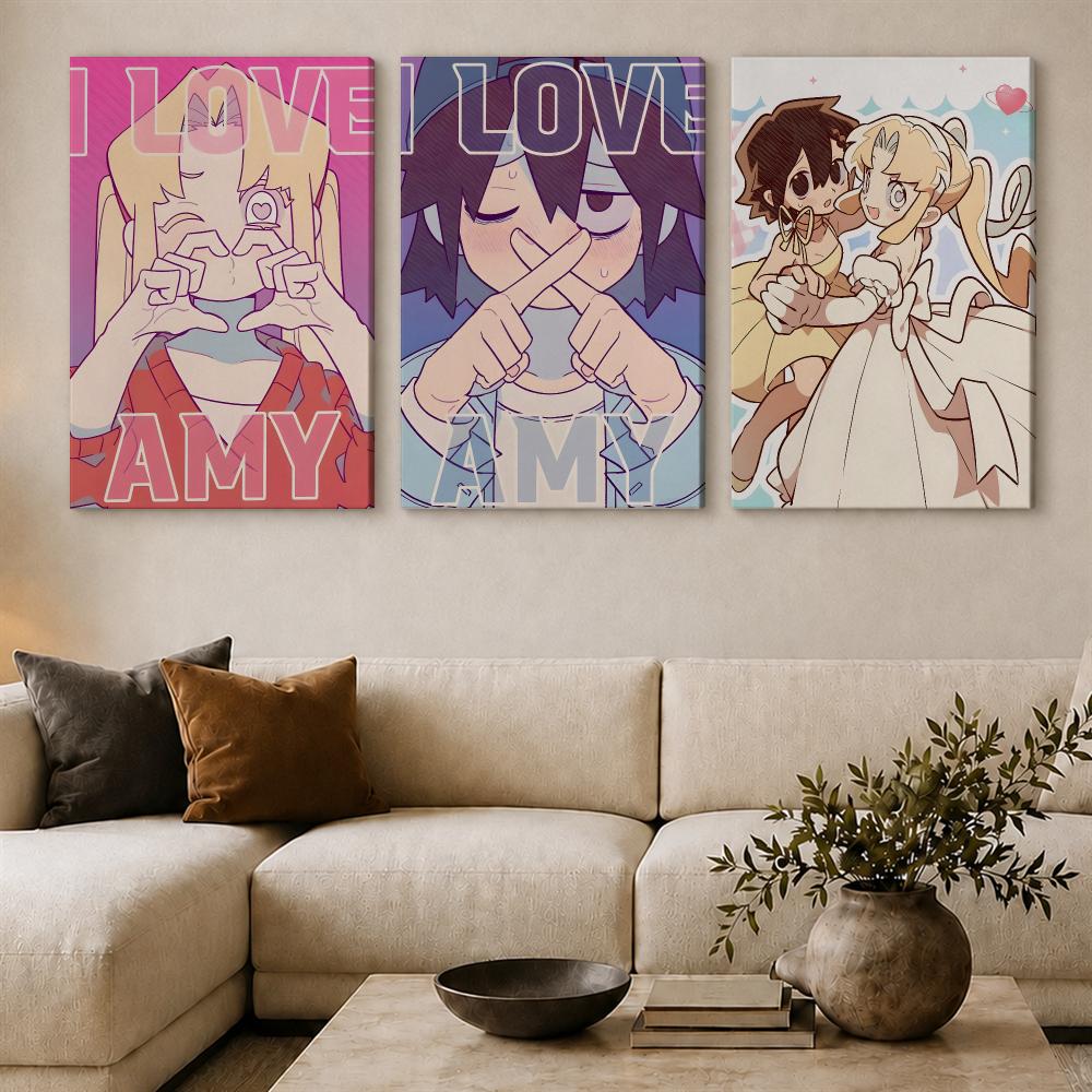 Anime I Love A-Amy Painting Ca - Canvas Wrap Ready recension och pris