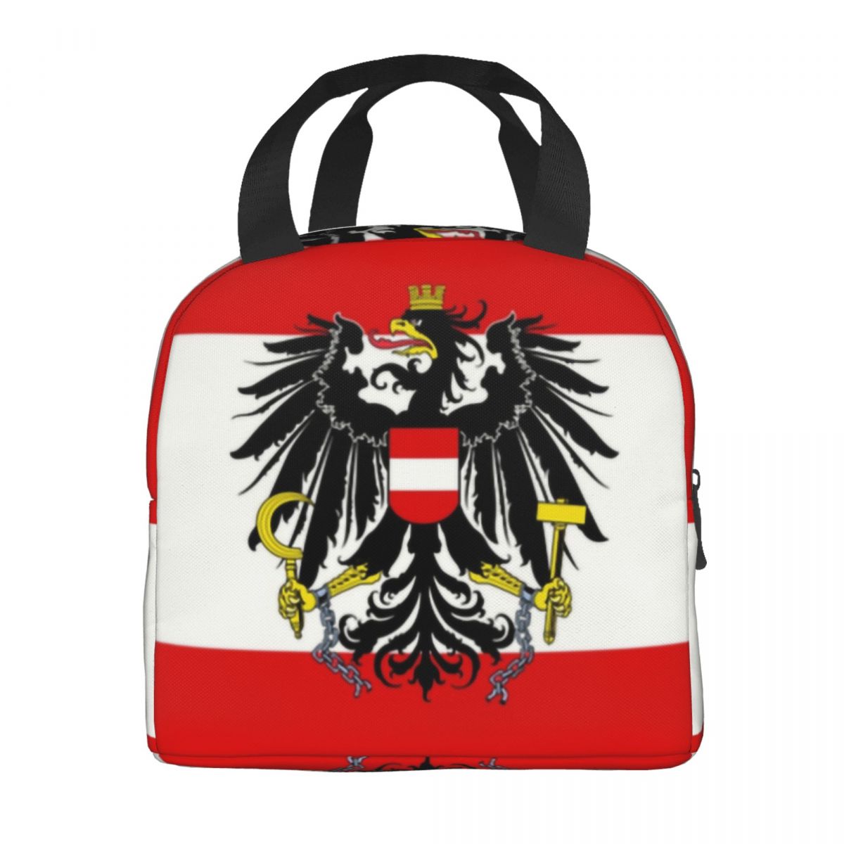 Custom Austrian State Flag Ins - Tote Bag Sublimation recension och pris