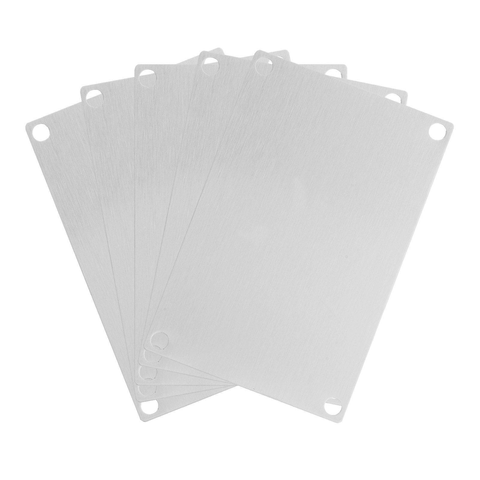 5Pcs Stainless Steel Outdoor B - Yard Sign Blank recension och pris