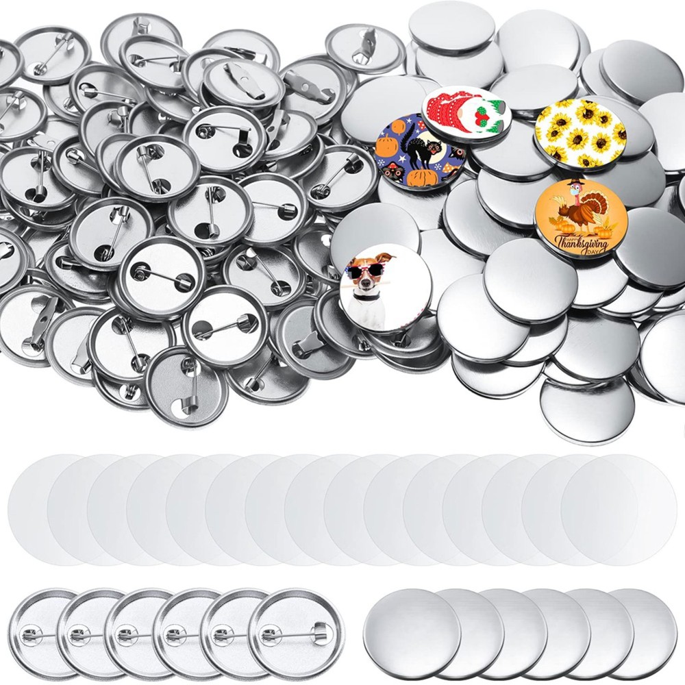 ABGH-Pin Backs Button Pins Tin - Button Badge Blank recension och pris