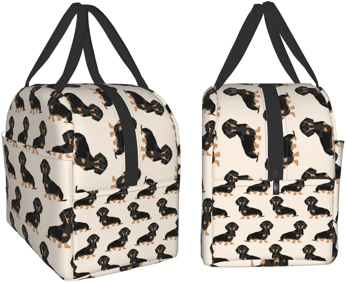 Dachshund Dogs Insulated Lunch - Tote Bag Sublimation recension och pris