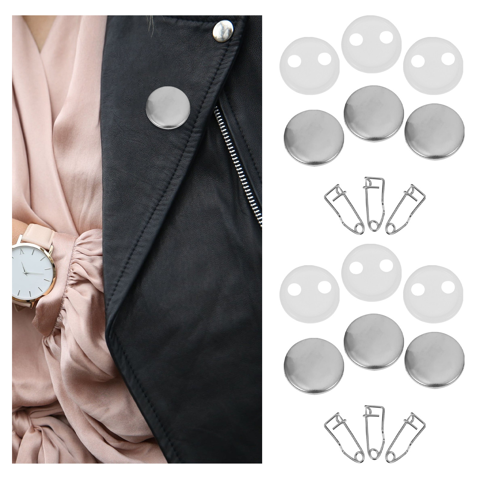 100 Sets Blank Badges Making M - Button Badge Blank recension och pris