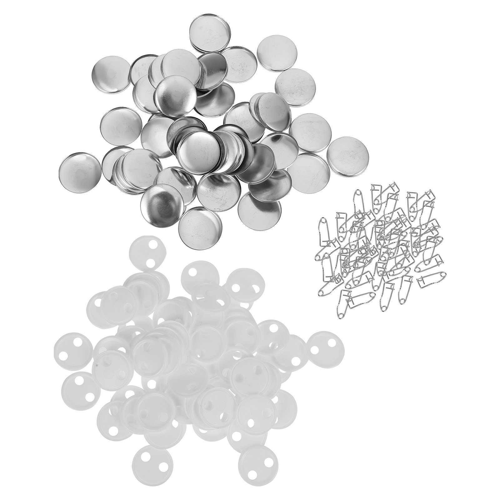 100 Sets Blank Badges Making M - Button Badge Blank recension och pris