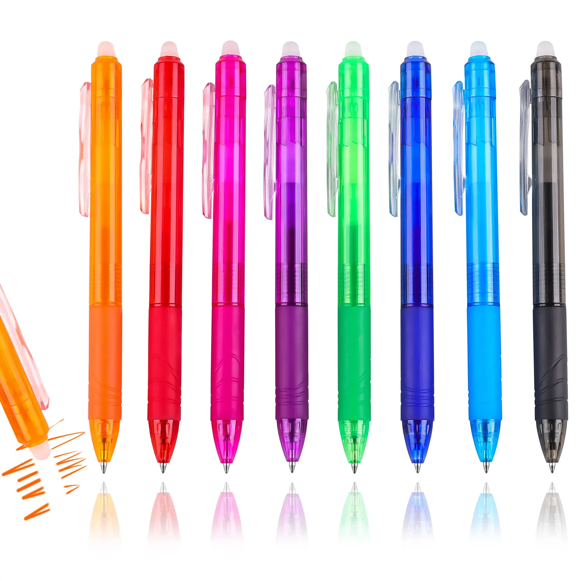 8 Colors 0.7mm Magic Retractab - Pilot Pen Frixion recension och pris