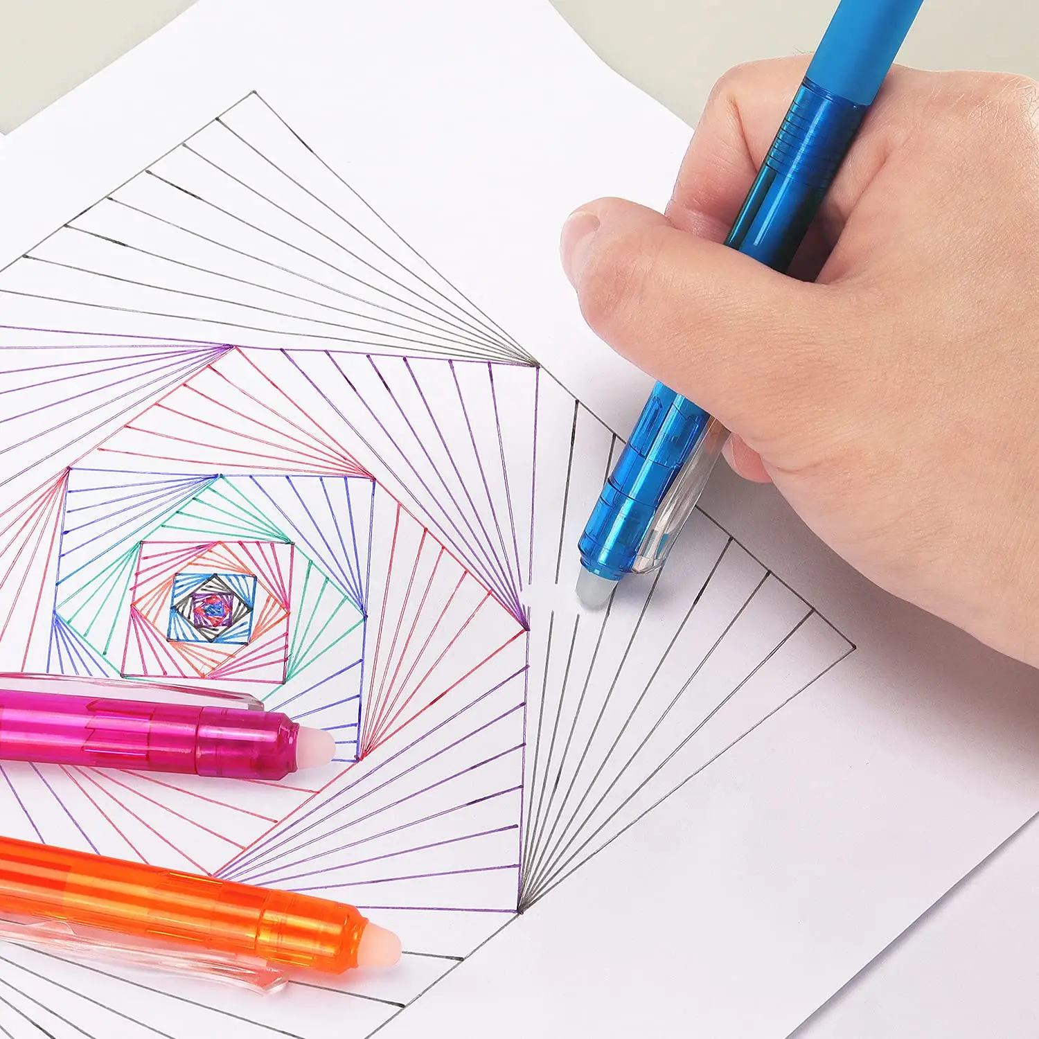 8 Colors 0.7mm Magic Retractab - Pilot Pen Frixion recension och pris