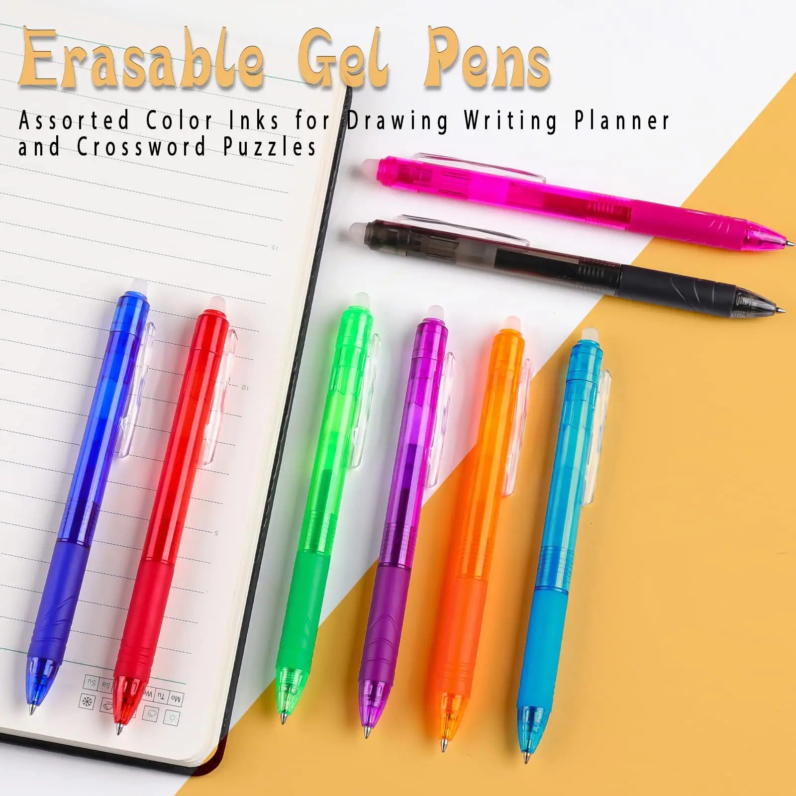 8 Colors 0.7mm Magic Retractab - Pilot Pen Frixion recension och pris