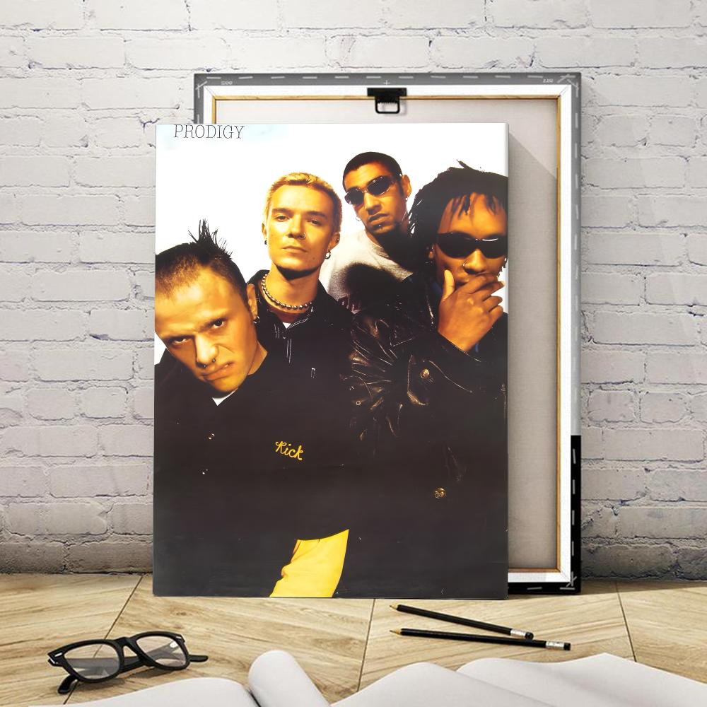 Music Band The P-Prodigy Poste - Canvas Wrap Ready recension och pris