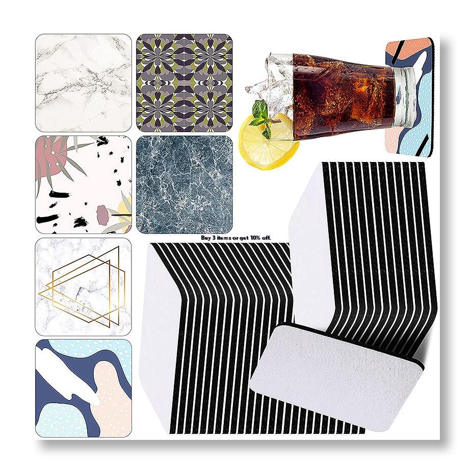 ✱35 Pieces Square Sublimation  - Coaster Sublimation Blank recension och pris