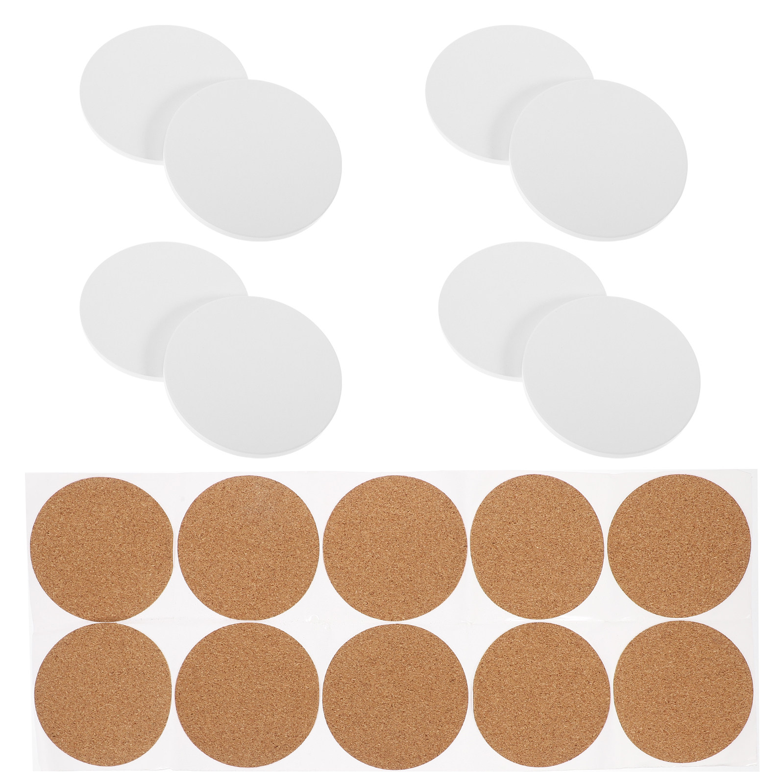 10Set Ceramic Sublimation Coas - Coaster Sublimation Blank recension och pris