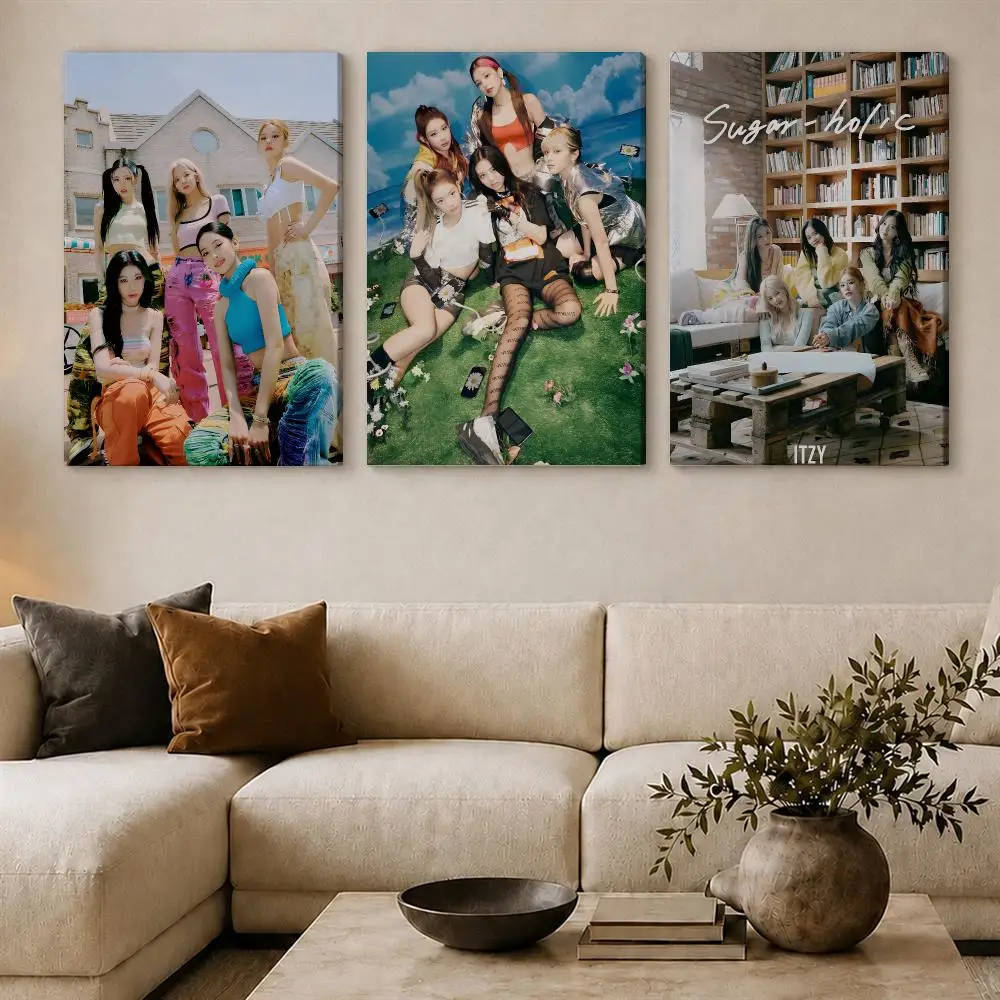 Koera Kpop Band I-itzy Paintin - Canvas Wrap Ready recension och pris