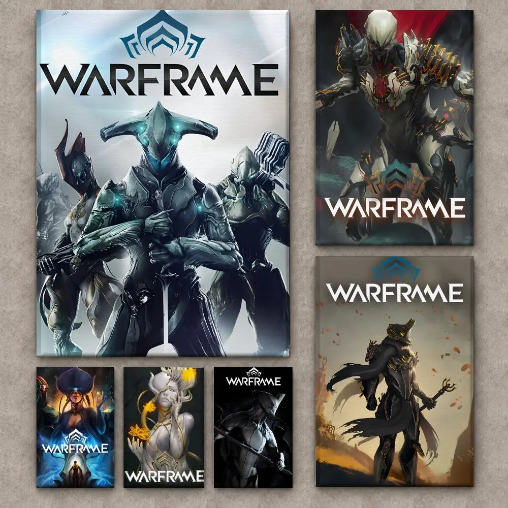 Video Game W-Warframe Painting - Canvas Wrap Ready recension och pris