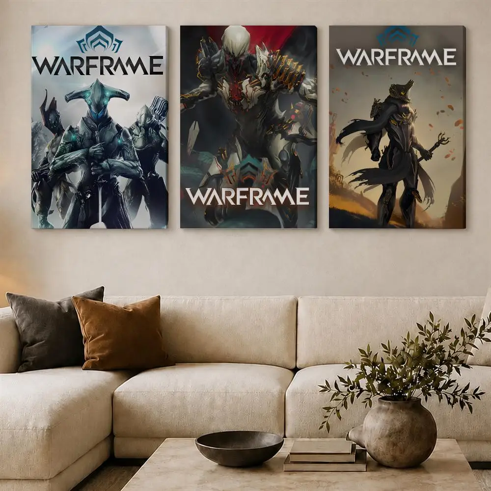 Video Game W-Warframe Painting - Canvas Wrap Ready recension och pris