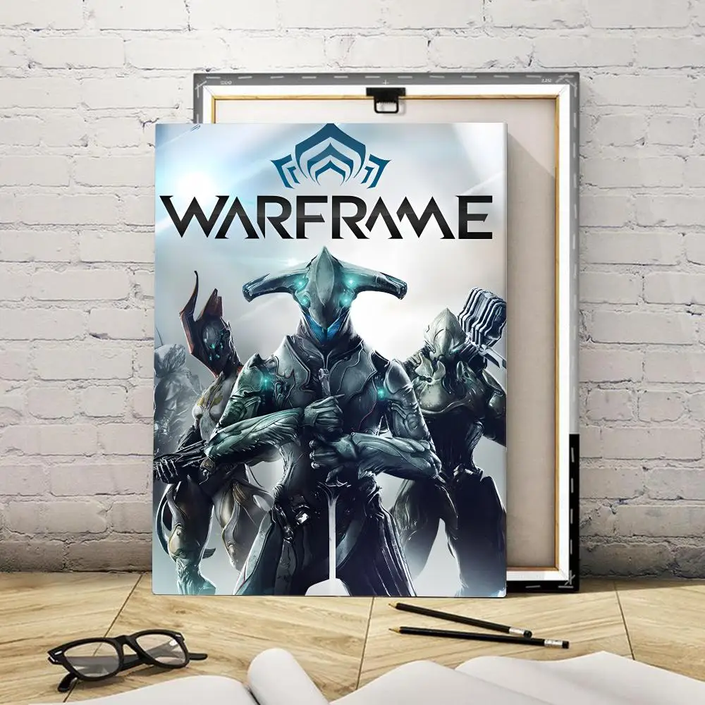 Video Game W-Warframe Painting - Canvas Wrap Ready recension och pris