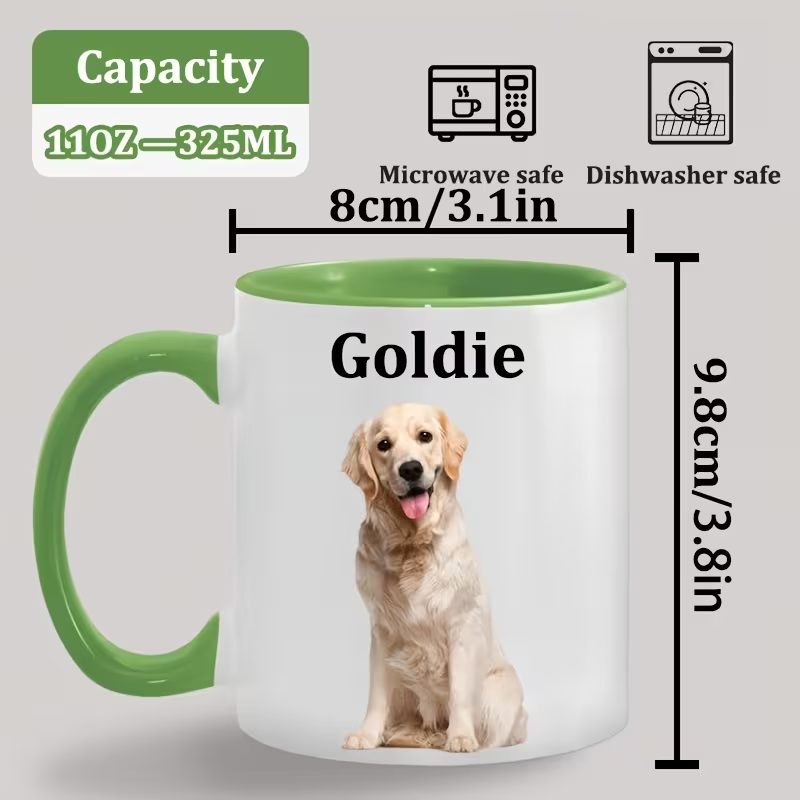 Custom Ceramic Mug Color Insid - Sublimation Mug White recension och pris
