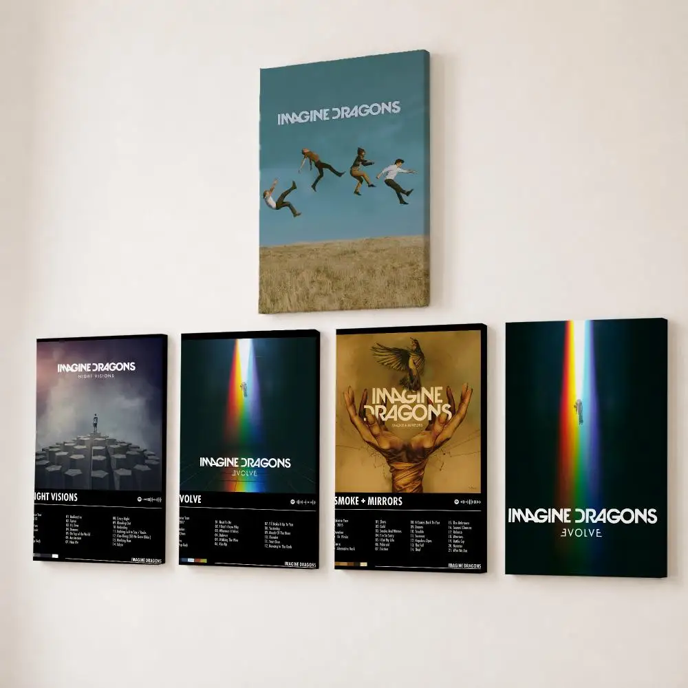 Rock Band I-imagine Dragons Pa - Canvas Wrap Ready recension och pris