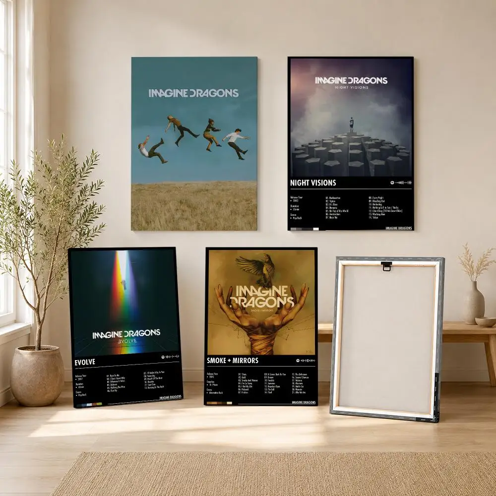 Rock Band I-imagine Dragons Pa - Canvas Wrap Ready recension och pris