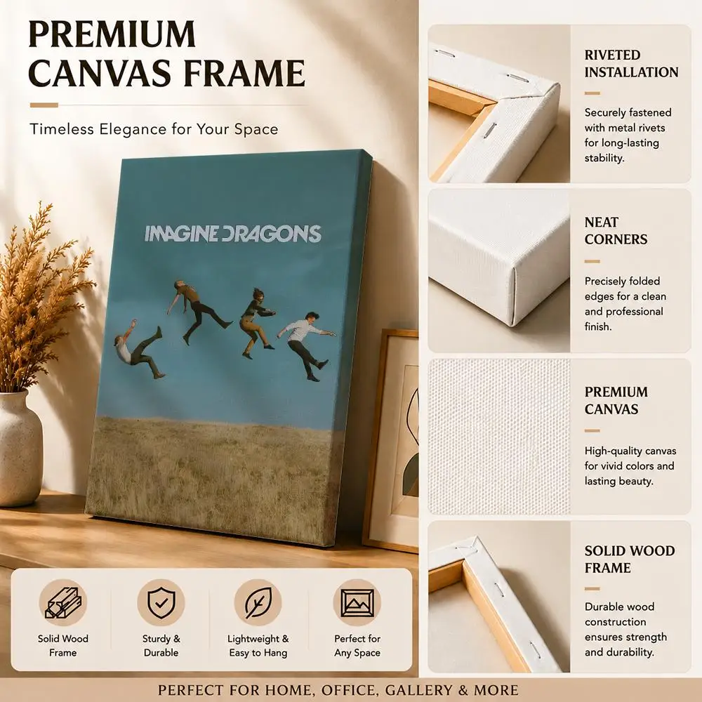 Rock Band I-imagine Dragons Pa - Canvas Wrap Ready recension och pris