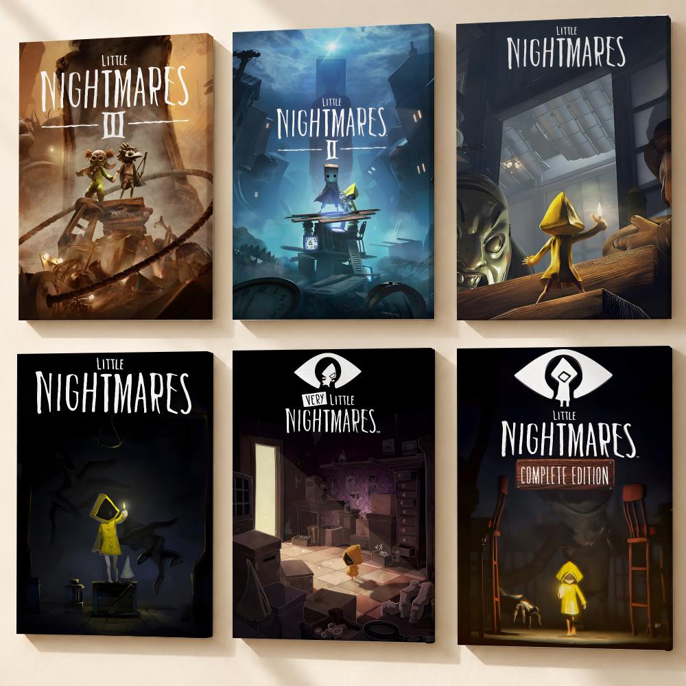 Game L-Little Nightmares Anime - Canvas Wrap Ready recension och pris
