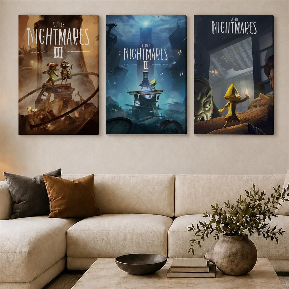 Game L-Little Nightmares Anime - Canvas Wrap Ready recension och pris