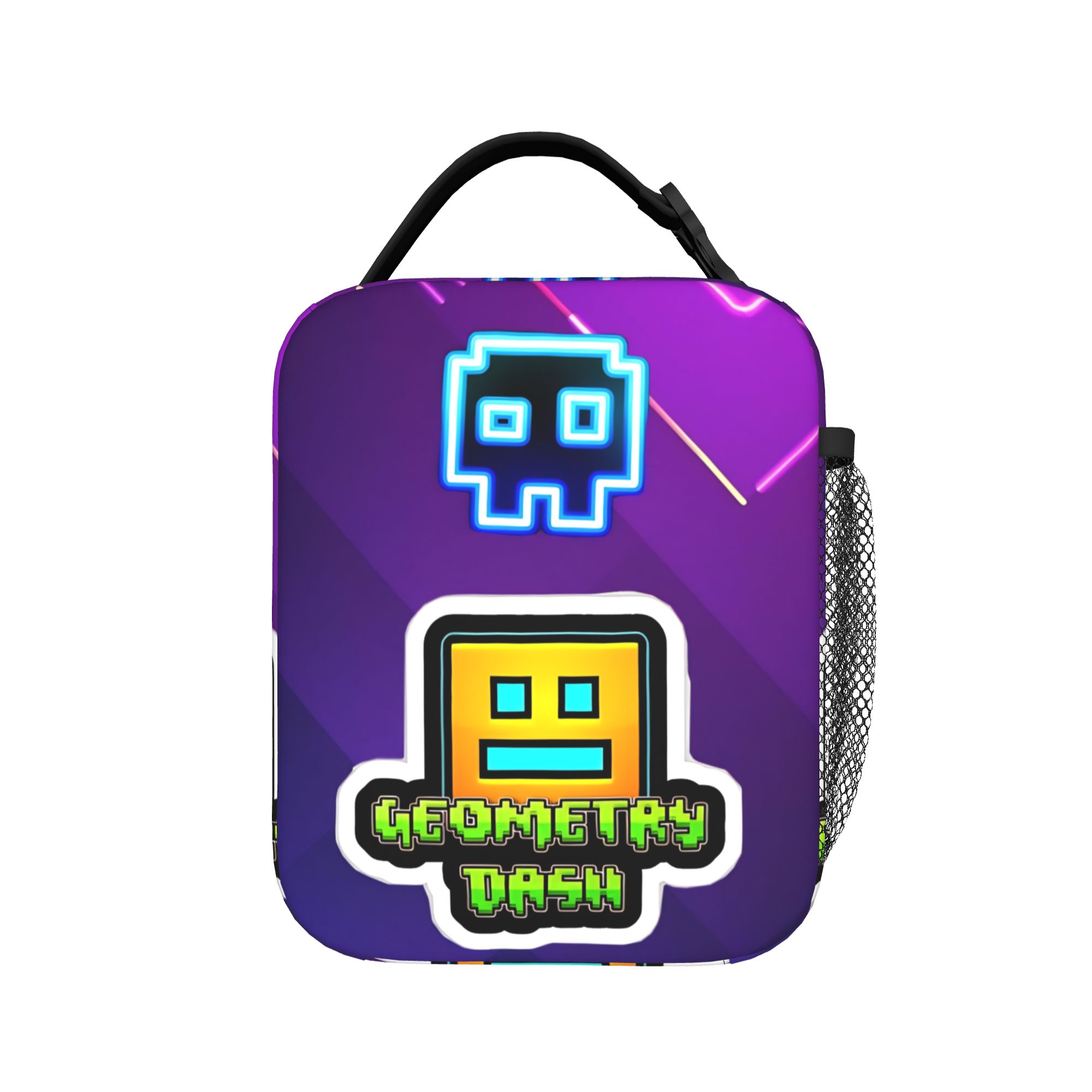 Geometry Dash  Insulated Lunch - Tote Bag Sublimation recension och pris